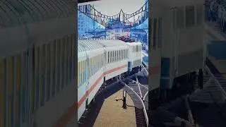 y-Wagen mit 143, IC-Flachpark mit 111 und 650 in Transport Fever 2