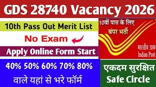 GDS Vacancy 2026 | Post Office Vacancy GDS 2026 | India Post GDS Vacancy 2026 | Post Office 2026 GDS
