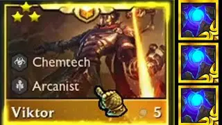 S6 Viktor ⭐⭐⭐ | Enemy Team Melted!  |TFT Set 6
