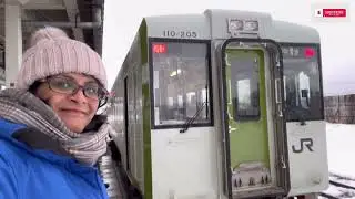 Chasing snow blizzard in the countryside of Japan 🇯🇵 | 4K