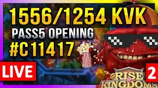 1556 /1254 KVK: Pass5 Opening 🔥 LIVE! 🔴 C11417, 2244, 1256, 1228, 2100, 1446, 1148 #2