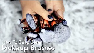 How To Clean Makeup Brushes | Deep Clean & Quick Dry StylPro