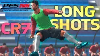 It's fun to shoot from distance with Cristiano Ronaldo in PES 2009