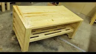 Project #18 Coffee Table (Made out of 2x4's)