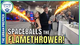 This 25-Foot Flamethrower Runs on Gasoline | Shot Show 2026