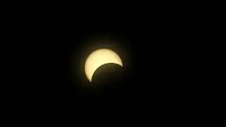 Eclipse timelapse Burlington, VT 2024