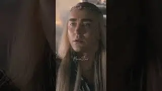 Thranduil realized that he's going to lose his son. #leepace  #hobbit #thranduil