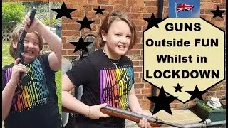Air Rifle GUN FUN during LOCKDOWN UK | April 2020