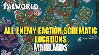Palworld Enemy Faction Base REYNE SYNDICATE Schematics: Locations, Items & Walkthrough