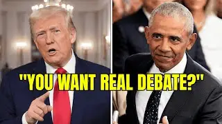 Trump Challenged Obama on Live Stage &mdash; But Obama Turned It Back on Him