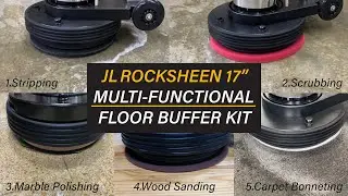 Многофункциональный комплект для шлифовки пола JL ROCKSHEEN 17