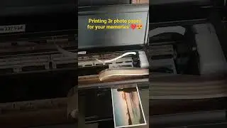printing 3r photo paper  ❤️😍  please like share comment and subscribe ❤️