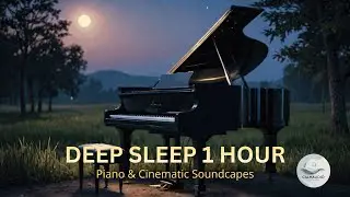 1 Hour of DEEP Sleep Music with Piano and Cinematic Soundscapes