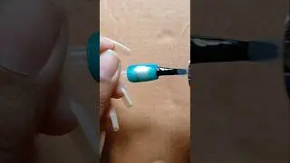 🧲 Простая идея дизайна ногтей с магнитным эффектом для начинающих #simplenails #shortfeed #shorts...