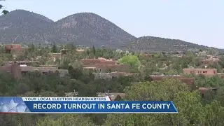 Record voter turnout in Santa Fe County