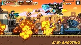 Metal Mercenary 2D Platform Action Shooter | Android gameplay