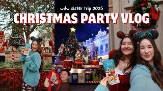 Mickey's Very Merry Christmas Party 🎄 Disney World Vlog, Girls Trip, MVMCP 2025