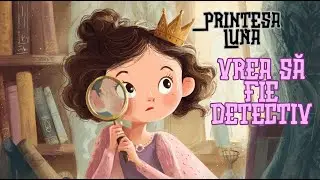 👑🌙 Prințesa Luna vrea să fie detectiv🔍 | Poveste pentru copii în limba română