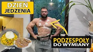 DAILY VLOG- DZIEŃ JEDZENIA, JAK LICZYĆ BEZ FITATU? PODZESPOŁY DO WYMIANY ? | Czas rosnąć#Vlog21
