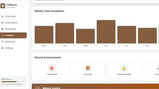 LifeSync 2026 - Smart Resolution & Time Management Planner | Full Stack MERN Project Demo