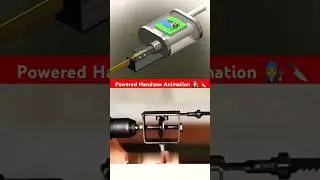 Powered handsaw mechanism 👩&zwj;🔧🔪 #mechanical #animation #machine #engineering #3d #cad 🔥