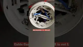 Smoke Detector Installation | Semplex Fire Alarm System