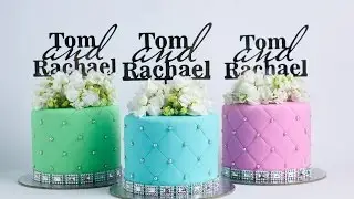 Mini Quilted Individual Cakes Tutorial- Rosie's Dessert Spot