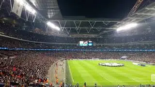 Wembley: Tottenham - Real Madrid | Champions League Anthem and atmosphere
