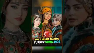 🇹🇷 Top 5 Most Popular Turkey Song 💥 | MostTrending Hits | #song #trending #turkey