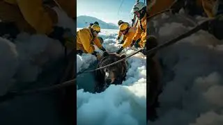 Bear Being Rescued By A Brave Team in The Arctic | Animal Rescue #animals  #bear