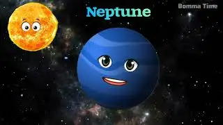 Neptune Song |8th Planet | #planetssong #kidsplanet  #planetsizecomparison