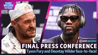 Tyson Fury v Deontay Wilder 3: Full Final Press conference