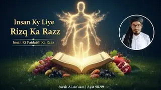 Insaan Ki Paidaish Aur Rizq Ka Nizaam! Surah Al-An’aam Ayat 98-99 | Tarjuma & Tafseer