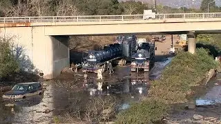 About 9K Santa Barbara County residents told to evacuate after mudslides