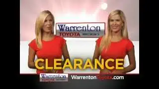 Toyota Annual Clearance Event at Warrenton Toyota