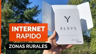 INTERNET / WIFI en ZONAS RURALES! 📡☀️ (Antena 4G LTE)  ELSYS AMPLIMAX mejor que Huawei b2368
