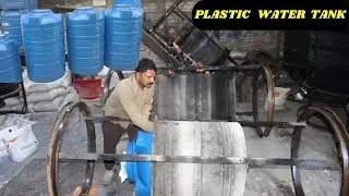 How to Make Plastic Water Tanks  in the Factory  | Water Tanks Manufacturing Process  Molding Method