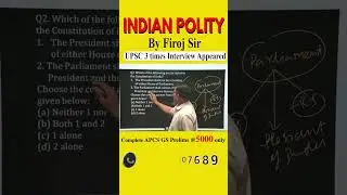 Indian Polity MCQs Questions and Answers | APCS #appscexam