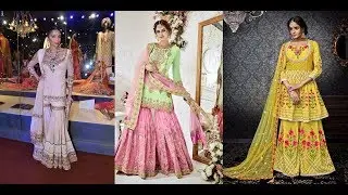 Latest Stylish Sharara Designs 2019 || Designer Party Wear Sharara Design