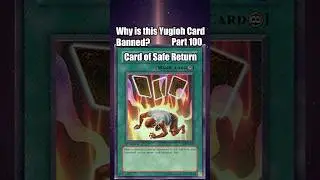 Why is Card of Safe Return Banned? In 1 Minute!  #yugiohmasterduel #yugioh #yugiohtcg  #banlist