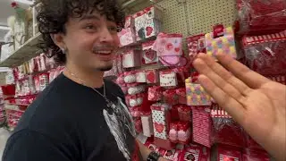 WE WENT VALENTINES DAY SHOPPING