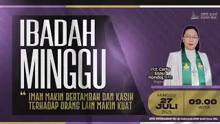 [LIVE] Ibadah Minggu Pagi - 27 Juli 2025