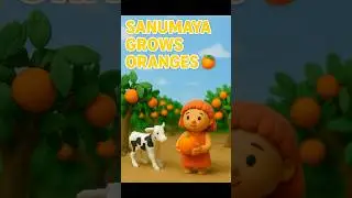 DIY Sanumaya&rsquo;s Orange Farm 🍊🐄 | Clay Animation Farm Story #sanumaya #animation #diy #toys