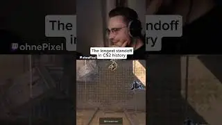 The longest standoff in a CS2 tournament 😂 #ohnepixel #cs2 #cs2tournament #standoff #esl #kekw1602