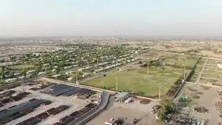 Daharki City Aerial View