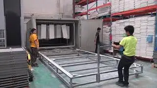 Powder Coating Curing Oven, Industrial Batch Oven