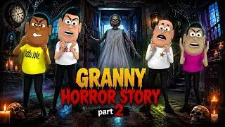 Granny Horror Story Part 2 : Kala Kaddu Gora Kaddu Ko Granny Ne Pakad Liya | KK HORROR TV