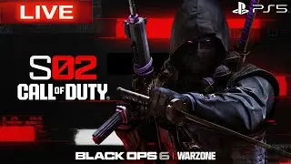 Call Of Duty Black Ops 6 Season 2 Livestream PS5 (No Commentary)