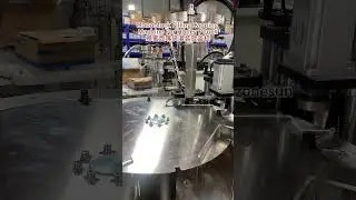 ZONESUN Monoblock Automatic Spout Pouch Filling Capping Machine For Honey #pouchfillingmachine