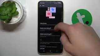 Samsung Galaxy A35 - How to disable Google Personalized Ads - Manage Your Privacy